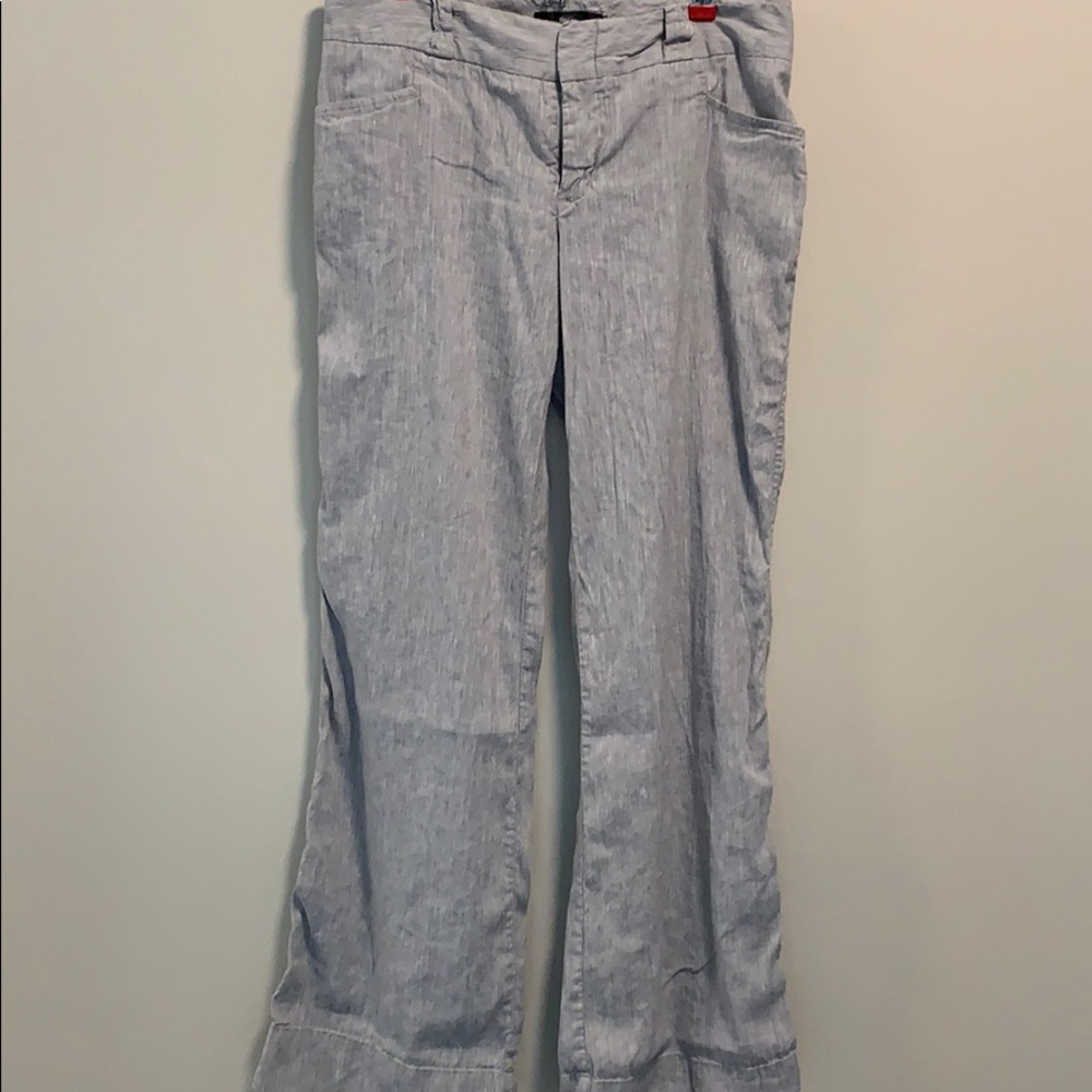 Mossimo grey linen pants